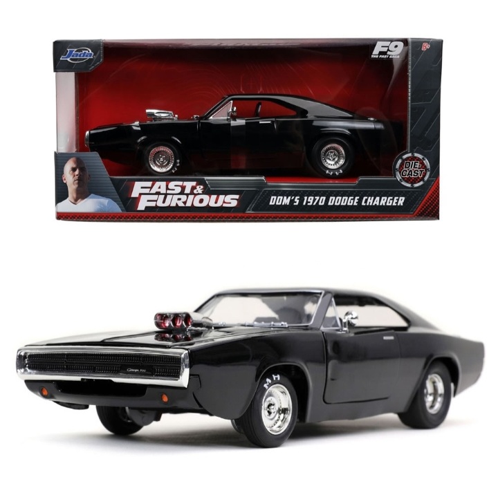 Jada Toys 1/24 Fast & Furious Dom’s 1970 Dodge Charger - Everything Online